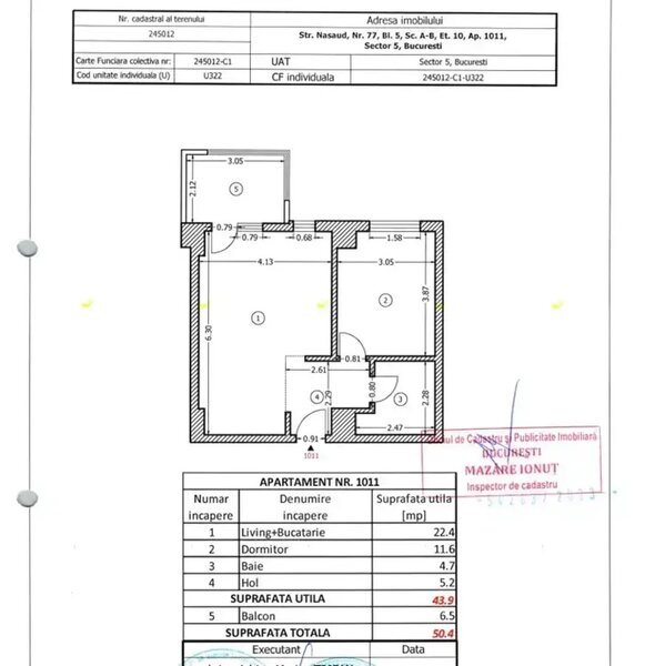 Nasaud 77, apartament 2 camere, mobilat cu designer, direct proprietar.